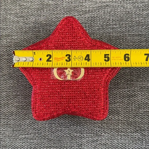 Dior Lunar New Year Red Star Makeup Bag Cosmetic Pouch Mini New Authentic - Picture 17 of 17